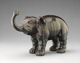 Elephant with Raised Trunk; 16th century; Bronze; 12.1 cm, 4 3,4 in