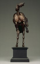 Kicking Horse; Caspar Gras, German, about 1584,1585 - 1674, Germany; about 1630; Bronze; 34.3 cm
