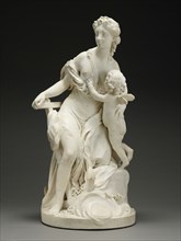 Hope Nourishes Love; Jean-Jacques Caffieri, French, 1725 - 1792, Paris, France; 1769; Marble; 73 cm