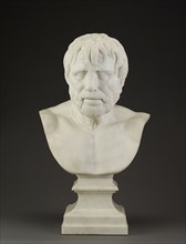Bust of Pseudo-Seneca, After the Antique, Joseph Wilton, English, 1722 - 1803, England; 1755 - 1765; Marble; 61 cm, 24 in