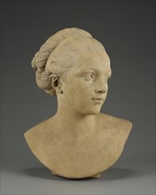 Ideal Female Head; Augustin Pajou, French, 1730 - 1809, France; 1769 - 1770; Terracotta; 44.5 × 33 × 15.9 cm