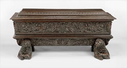 One of a pair of Chests; Attributed to Antonio Maffei, Italian, Umbrian, died 1601, active about 1554, Italy; 1550 - 1600
