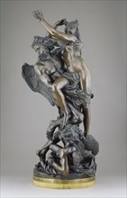 Boreas Abducting Orithyia; After a model by Gaspard Marsy, French, 1624 - 1681, Paris, France; cast 1693 - 1710; Bronze