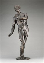 Male Nude; Tiziano Aspetti, Italian, about 1559 - 1606, Italy; about 1600; Bronze; 74.9 cm, 29 1,2 in