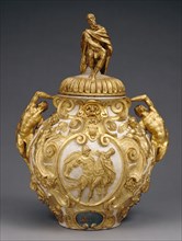 Mithridatum Drug Jar; Attributed to Annibale Fontana, Italian, about 1540 - 1587, Milan, possibly, Northern Italy, Italy