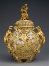Theriac Drug Jar; Attributed to Annibale Fontana, Italian, about 1540 - 1587, Milan, possibly, Northern Italy, Italy