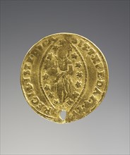 Ducat; Italy; 16th century; Gold; 2.5 x 0.1 cm, 1 x 1,16 in