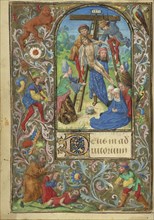 The Deposition; Vienna Master of Mary of Burgundy, Flemish, active about 1470 - about 1480, Ghent, written, Belgium