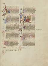 Initial I: Saint Valentinus; Initial S: Saint Peter; Master of the Brussels Initials, Italian, active about 1389 - 1410