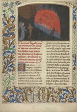 The House of Phristinus; Simon Marmion, Flemish, active 1450 - 1489, Valenciennes, France; 1475; Tempera colors, gold leaf