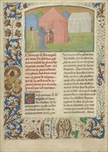 The Glory of Good Monks and Nuns; Simon Marmion, Flemish, active 1450 - 1489, Valenciennes, France; 1475; Tempera colors, gold