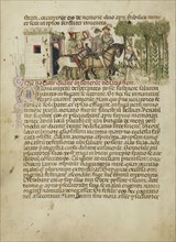 Aimo and Vermondo Riding Out to the Hunt; Attributed to Anovelo da Imbonate, Italian, Lombard, active about 1400, Milan