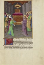Christ Disputing with the Pharisees and Sadducees in the Temple; Master of Guillaume Lambert and workshop, French, active