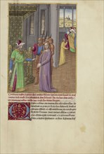 Christ before Pilate and Judas Returning the Thirty Pieces of Silver; Master of Guillaume Lambert and workshop, French, active