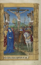 The Crucifixion; Master of Guillaume Lambert, French, active about 1475 - 1485, Lyon, France; 1478