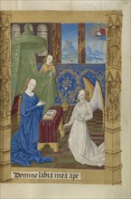 The Annunciation; Master of Guillaume Lambert, French, active about 1475 - 1485, Lyon, France; 1478