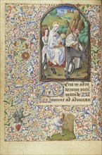 The Flight into Egypt; Master of Jean Rolin II, Hand B, French, active Paris, France last third of 14th century, Paris, France