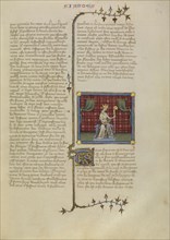Ecclesia; Master of Jean de Mandeville, French, active 1350 - 1370, Paris, France; about 1360 - 1370; Tempera on parchment