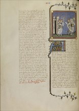 Nebuchadnezzar at the Surrender of Jerusalem; Master of Jean de Mandeville, French, active 1350 - 1370, Paris, France
