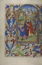 The Betrayal of Christ; Master of the Lee Hours, Flemish, active about 1450 - 1470, Ghent, probably, Belgium; about 1450