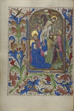 The Deposition; Master of the Lee Hours, Flemish, active about 1450 - 1470, Ghent, probably, Belgium; about 1450 - 1455