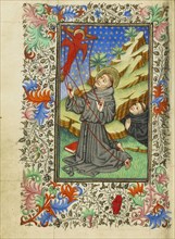 Saint Francis; Master of Sir John Fastolf, French, active before about 1420 - about 1450, or England; about 1430 - 1440
