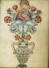 The Virgin and Child in the Calyx of a Flower; Master of Sir John Fastolf, French, active before about 1420 - about 1450, or