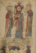 The Transfiguration; Lake Van, Turkey; 1386; Black ink and watercolors on paper bound between wood boards