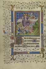 The Resurrection; Paris, France; about 1400 - 1410; Tempera colors, gold leaf, gold paint, and ink on parchment; Leaf