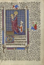 The Virgin and Child and a Woman in Prayer; Follower of the Egerton Master, French , Netherlandish, active about 1405 - 1420