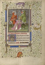 The Stoning of Saint Stephen; Follower of the Egerton Master, French , Netherlandish, active about 1405 - 1420, Paris, France