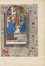 The Coronation of the Virgin; Workshop of the Bedford Master, French, active first half of 15th century, Paris, France