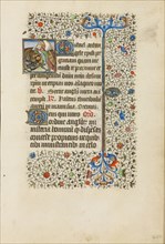 Saint Michael Battling the Devil; Workshop of the Bedford Master, French, active first half of 15th century, Paris, France