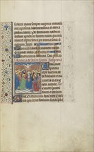 Pentecost; Workshop of Willem Vrelant, Flemish, died 1481, active 1454 - 1481, Bruges, Belgium; early 1460s; Tempera colors