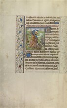 Saint Michael and the Dragon; Workshop of Willem Vrelant, Flemish, died 1481, active 1454 - 1481, Bruges, Belgium; early 1460s
