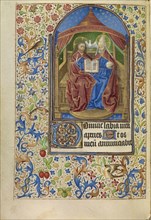 The Trinity; Master of Jacques of Luxembourg, French, active about 1460 - 1470, Northern France, France; about 1466 - 1470
