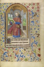 Saint James as a Pilgrim; Master of Jacques of Luxembourg, French, active about 1460 - 1470, Northern France, France