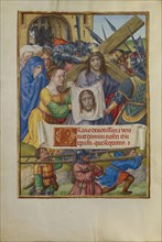 The Way to Calvary and Saint Veronica with the Sudarium; Master of James IV of Scotland, Flemish, before 1465 - about 1541