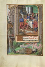 The Feast of Dives; Master of James IV of Scotland, Flemish, before 1465 - about 1541, Bruges, Belgium; about 1510 - 1520