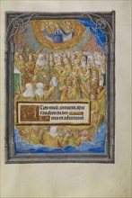 Female Martyrs and Saints Worshipping the Lamb of God; Master of James IV of Scotland, Flemish, before 1465 - about 1541