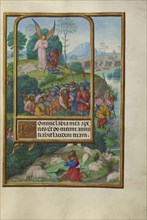 Scenes from the Life of Gideon and Moses and the Burning Bush; Master of James IV of Scotland, Flemish, before 1465 - about 1541