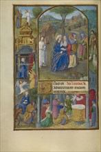 The Visitation; Master of the Dresden Prayer Book, Flemish, active about 1480 - 1515, Bruges, Belgium; about 1510 - 1520