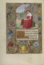 Saint Jerome Reading; Workshop of Master of the First Prayer Book of Maximilian, Flemish, active about 1475 - 1515, Bruges