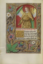 Saint Michael; Workshop of Master of the First Prayer Book of Maximilian, Flemish, active about 1475 - 1515, Ghent, Belgium