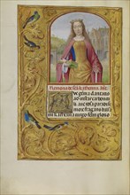 Saint Catherine with a Sword and a Book; Workshop of Master of the First Prayer Book of Maximilian, Flemish, active about 1475