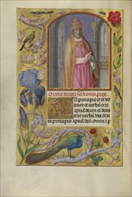 Pope Leo; Workshop of Master of the First Prayer Book of Maximilian, Flemish, active about 1475 - 1515, Bruges, Belgium
