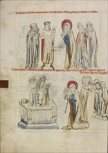 The Simplicity of Saint Hedwig; Saint Hedwig Worshipping Images of Saints and of the Virgin and Child; Unknown maker; Silesia