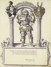 Otto Hohenzollern; Jörg Ziegler, German, early 16th century - 1574,1577, Rottenburg, Germany; about 1572; Pen and ink, colored