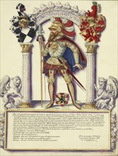 Eitelfriedrich I Hohenzollern; Jörg Ziegler, German, early 16th century - 1574,1577, Rottenburg, Germany; about 1572; Pen