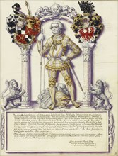 Eitelfriedrich V Hohenzollern; Jörg Ziegler, German, early 16th century - 1574,1577, Augsburg, probably, Germany; about 1572